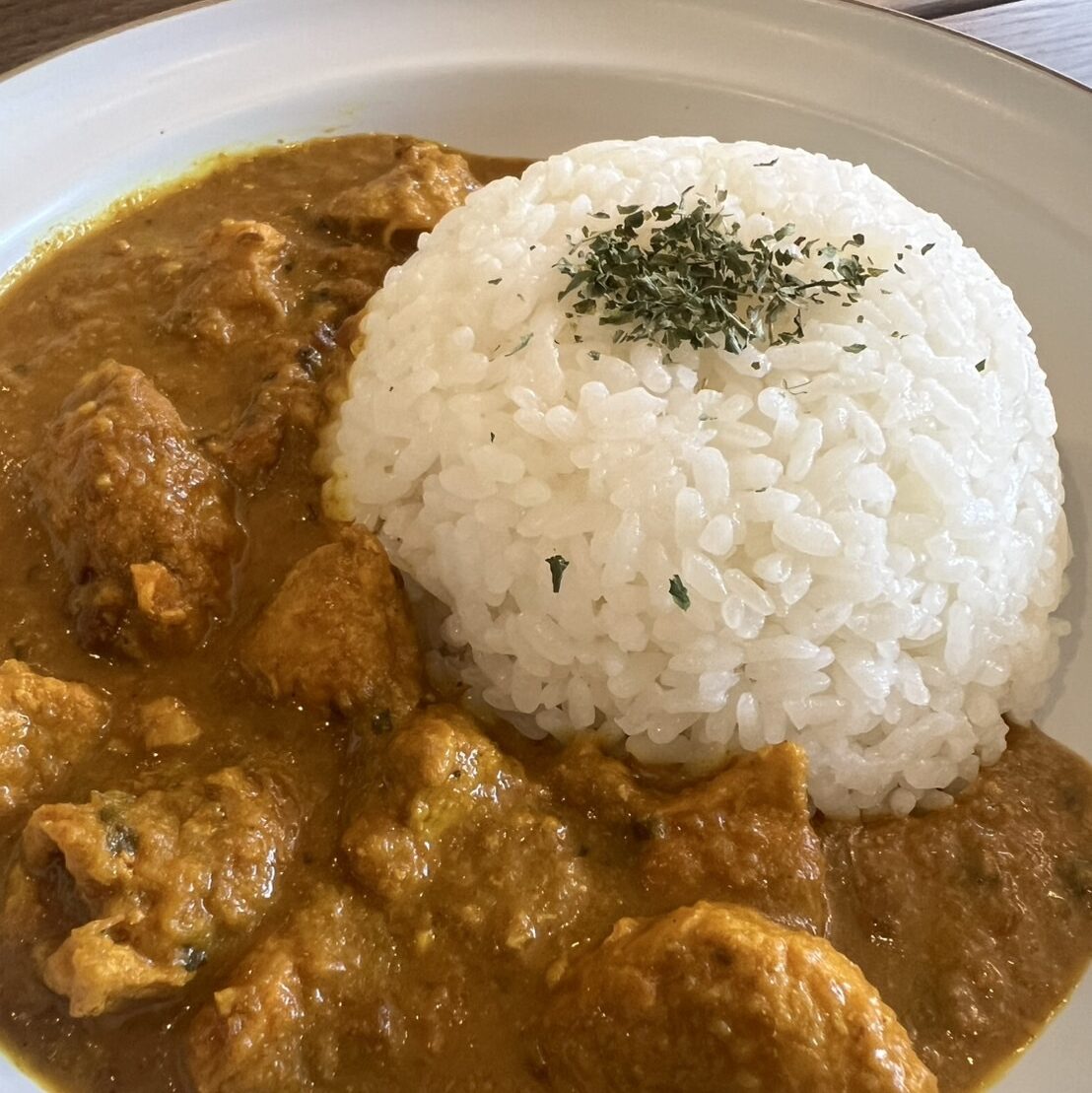 SOUTH IN NORTHのオリジナルのスパイスチキンカレー